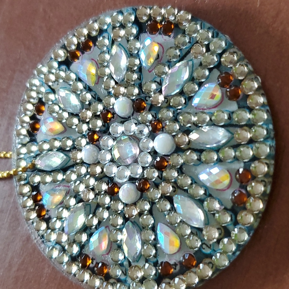 Crystal Embellished Key Holder